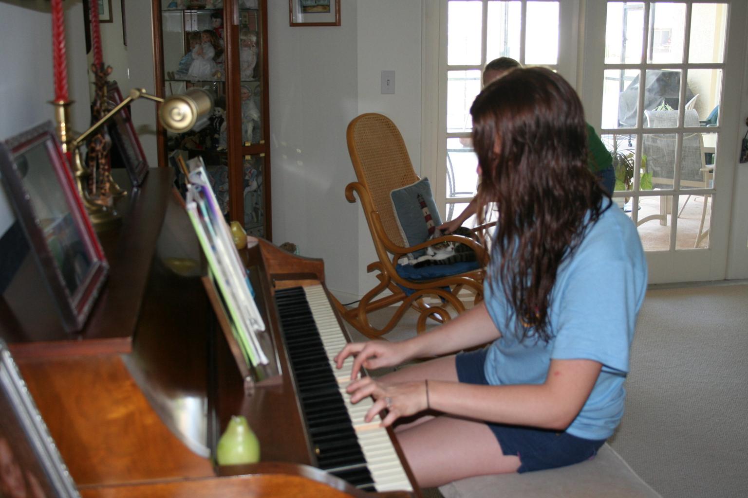 Rachel Plays Piano